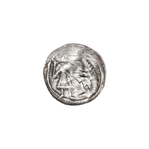 denarius, Boleslaw III Krzywousty (prince of Poland; 1086–1138 / reign 1107–1138), Romanesque, ca.