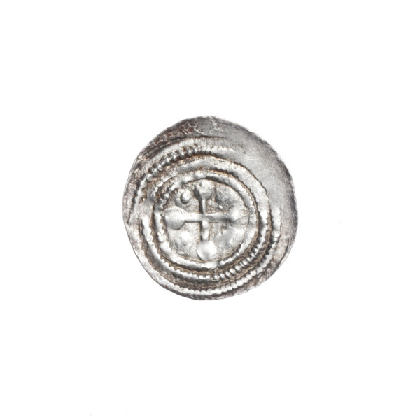 denarius, Boleslaw III Krzywousty (prince of Poland; 1086–1138), allegories, spearhead (issue