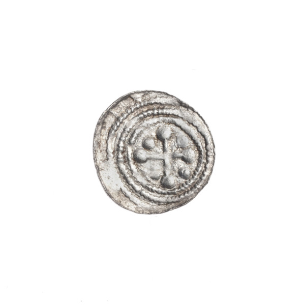 denarius, Boleslaw III Krzywousty (prince of Poland; 1086–1138), allegories, equal-armed cross,