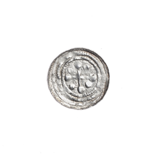 denarius, Boleslaw III Krzywousty (prince of Poland; 1086–1138/ruled 1107–1138), allegories,