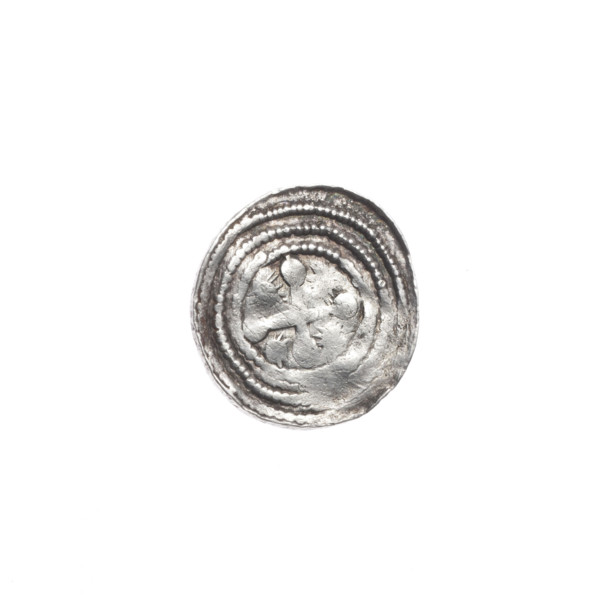 denarius, Boleslaw III Krzywousty (prince of Poland; 1086-1138), allegories, spearhead (issue