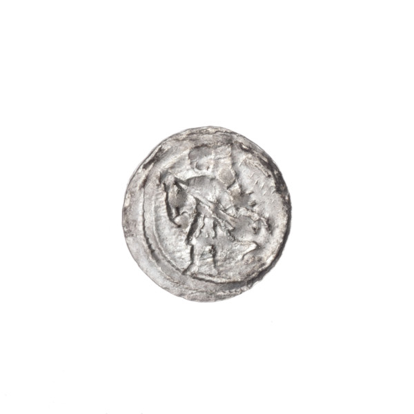 denarius, Boleslaw III Krzywousty (prince of Poland; 1086–1138), allegories, spearhead (issue