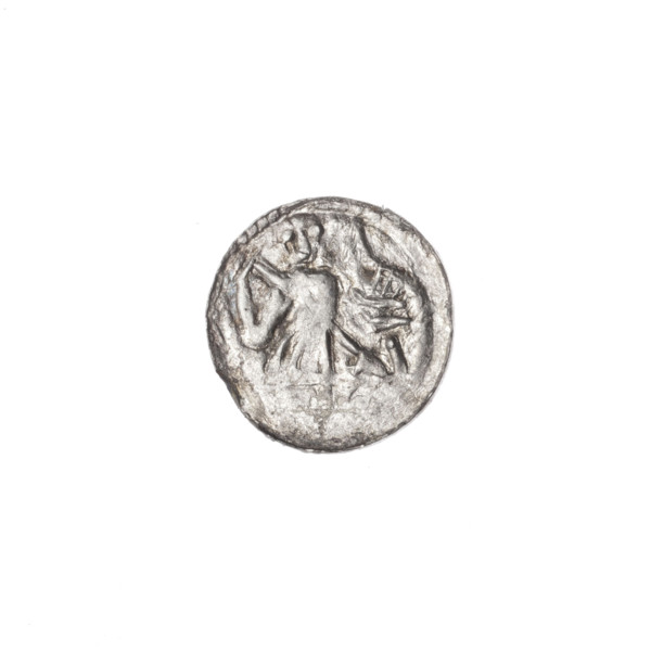 Denarius, Boleslaw III Krzywousty (prince of Poland; 1086–1138). Romanesque style coin, ca.