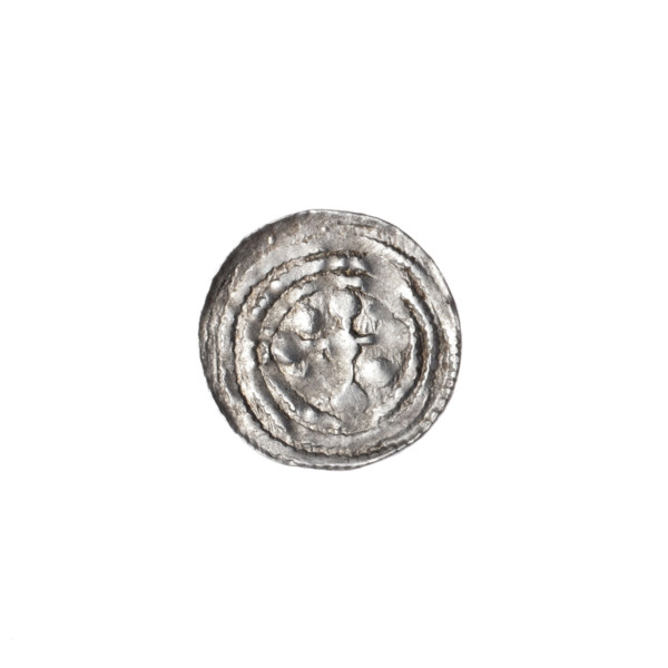 denarius, Boleslaw III Krzywousty (prince of Poland; 1086–1138), allegories, spearhead (issue