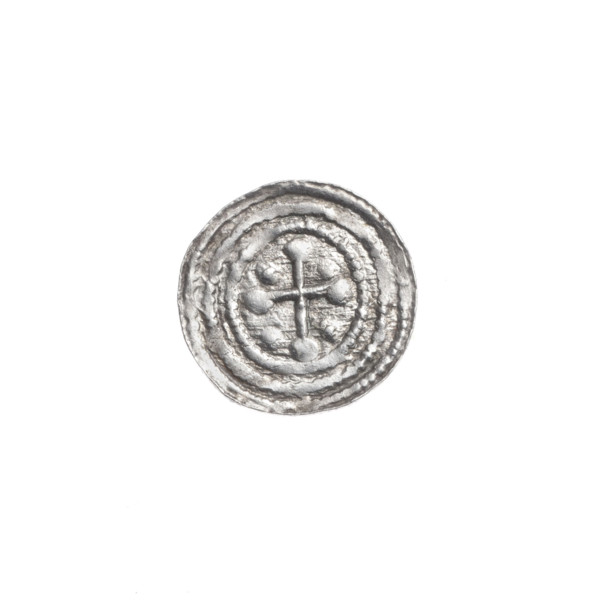 denarius, Boleslaw III Krzywousty (prince of Poland; 1086–1138), allegories, chainmail, equal-armed