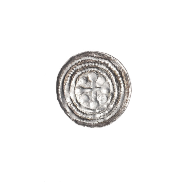 denarius, Boleslaw III Krzywousty (prince of Poland; 1086–1138), allegories, equal-armed cross,