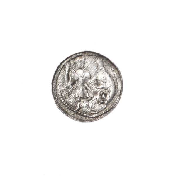 denarius, Boleslaw III Krzywousty (prince of Poland; 1107–1138), allegories, spearhead (issue