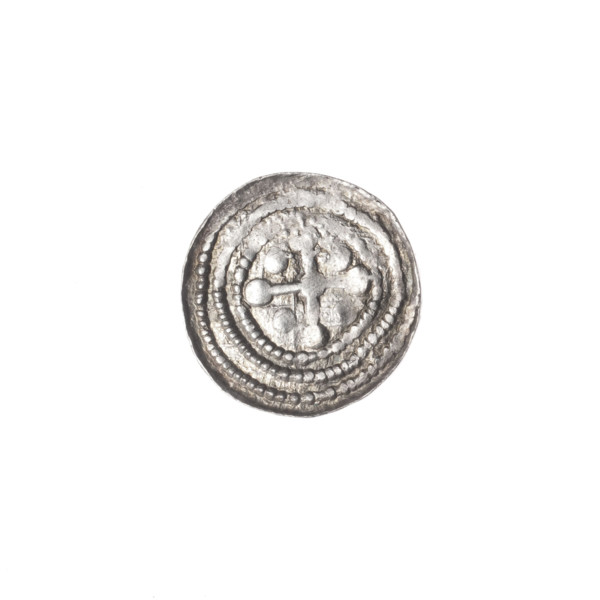denarius, Boleslaw III Krzywousty (prince of Poland; 1107–1138), allegories, spearhead (issue