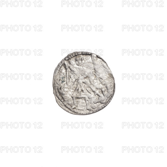 denarius, Boleslaw III Krzywousty (prince of Poland; 1086-1138), allegories, spearhead (issue
