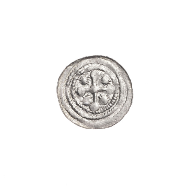denarius, Boleslaw III Krzywousty (prince of Poland; 1086–1138), allegories, spearhead (issue