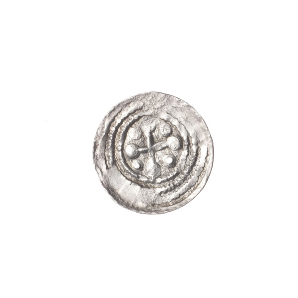 denarius, Boleslaw III Krzywousty (prince of Poland; 1086–1138), allegories, crosses, equal-armed