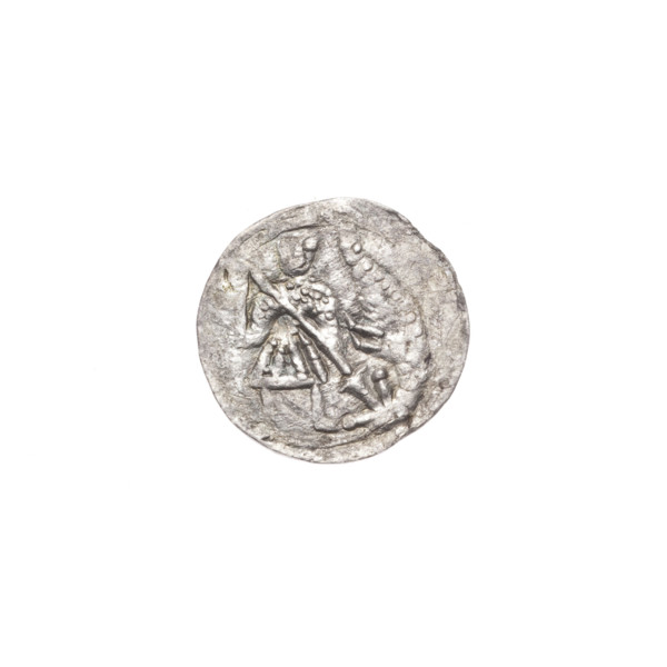denarius, Boleslaw III Krzywousty (prince of Poland; 1086–1138), allegories, crosses, equal-armed
