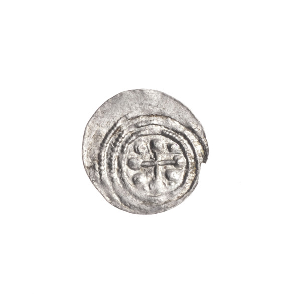 denarius, Boleslaw III Krzywousty (prince of Poland; 1086–1138), allegories, equal-armed cross,