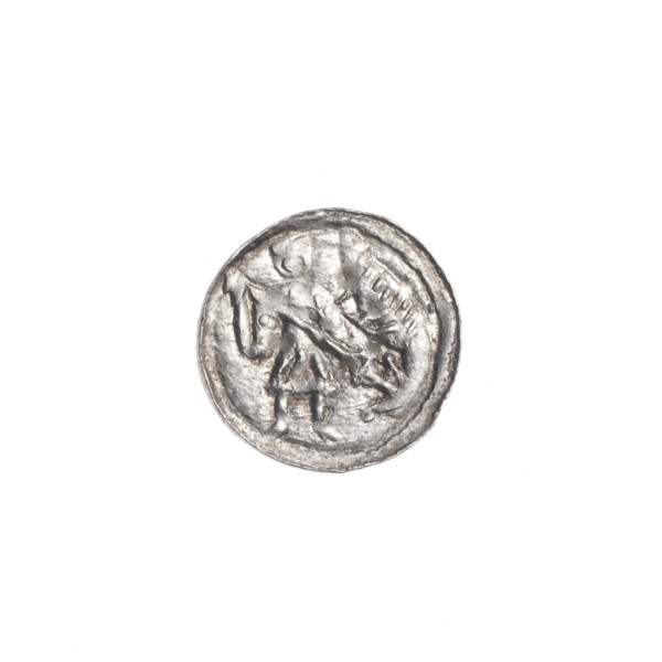 denarius, Boleslaw III Krzywousty (prince of Poland; 1086–1138), allegories, crosses, chainmail,