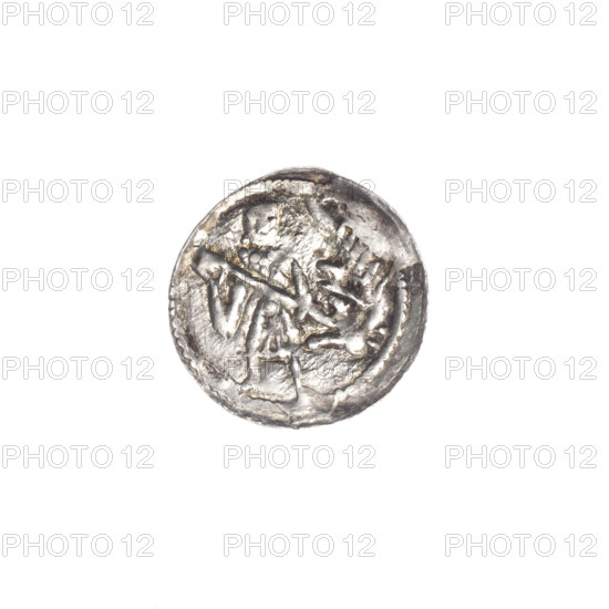 denarius, Boleslaw III Krzywousty (prince of Poland; 1086–1138), allegories, equal-armed cross,