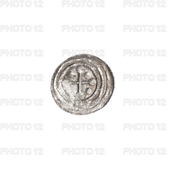 denarius, Boleslaw III Krzywousty (prince of Poland; 1107–1138), allegories, spearhead (issue