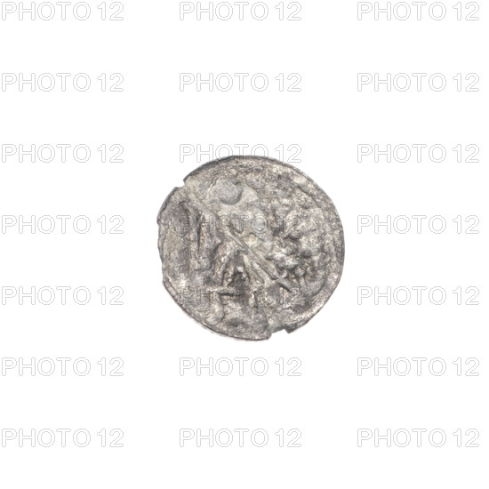 denarius, Boleslaw III Krzywousty (prince of Poland; 1107–1138), allegories, chain mail