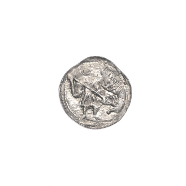 denarius, Boleslaw III Krzywousty (Prince of Poland; 1086–1138), allegories, equal-armed cross,