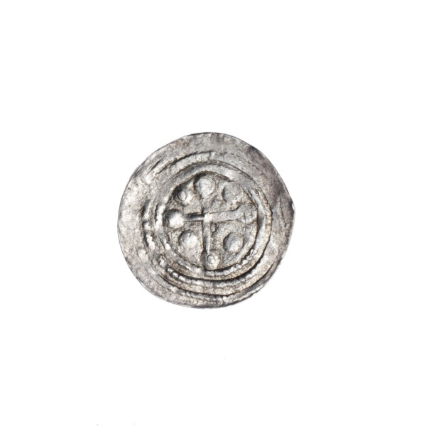 denarius, Boleslaw III Krzywousty (prince of Poland; 1086–1138), allegories, spearhead (issue