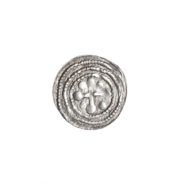 Denarius of Boleslaw III Krzywousty (prince of Poland; ca. 1086–1138), ca. 1125–1138. Obverse:
