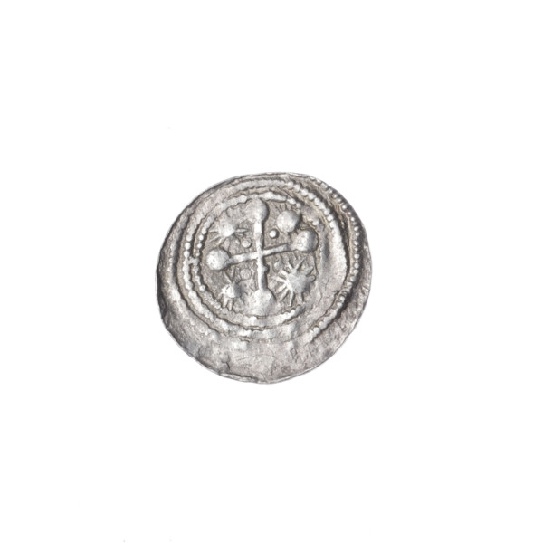 Denarius, Boleslaw III Krzywousty (prince of Poland; 1086–1138). Romanesque style coin, ca.