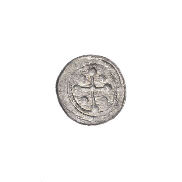 denarius, Boleslaw III Krzywousty (prince of Poland; 1086–1138), allegories, equal-armed cross,