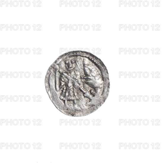 denarius, Boleslaw III Krzywousty (prince of Poland; 1107–1138), allegories, Boleslaw III