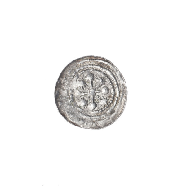 denarius, Boleslaw III Krzywousty (prince of Poland; 1107–1138), allegories, equal-armed cross,