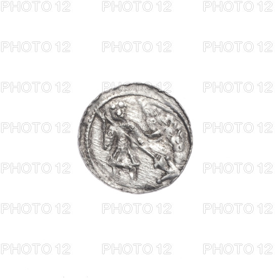 denarius, Boleslaw III Krzywousty (prince of Poland; 1107–1138), allegories, Boleslaw III