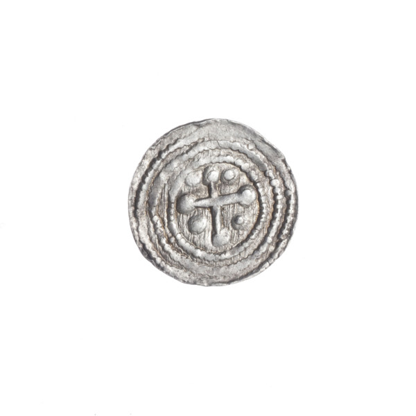 denarius, Boleslaw III Krzywousty (prince of Poland; 1086–1138), allegories, equal-armed cross,