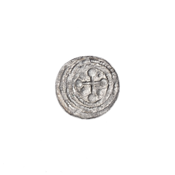 denarius, Boleslaw III Krzywousty (prince of Poland; 1086–1138), allegories, crosses, equal-armed