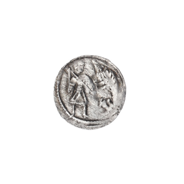 denarius, Boleslaw III Krzywousty (prince of Poland; 1086–1138), allegories, equal-armed cross,