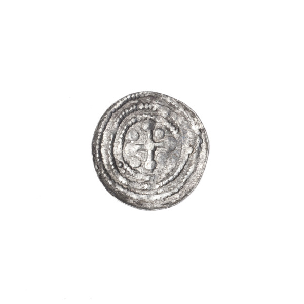 denarius, Boleslaw III Krzywousty (prince of Poland; 1086–1138), allegories, spearhead (issue