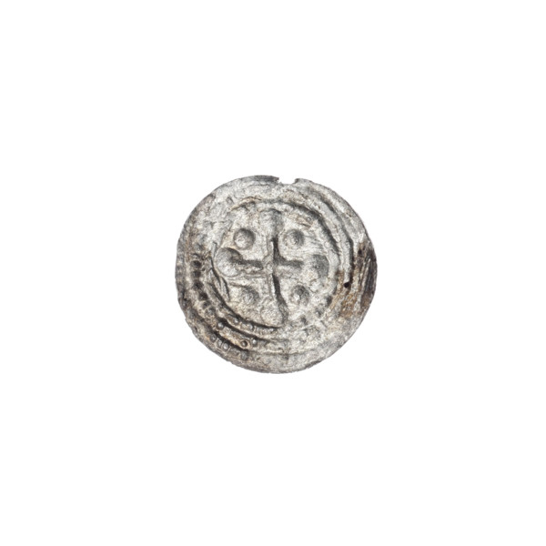 denarius, Boleslaw III Krzywousty (prince of Poland; 1086–1138), allegories, spearhead (issue