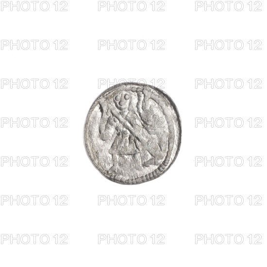 denarius, Boleslaw III Krzywousty (prince of Poland; 1086–1138), allegories, equal-armed cross,