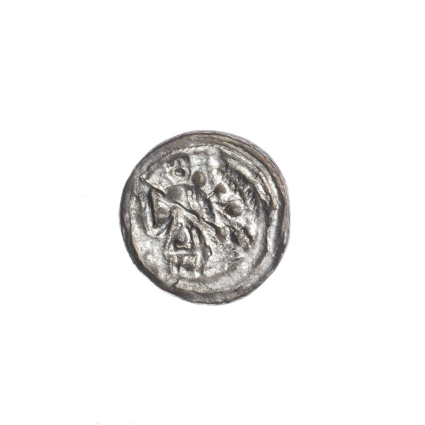 denarius, Boleslaw III Krzywousty (prince of Poland; 1086–1138), allegories, spearhead (issue