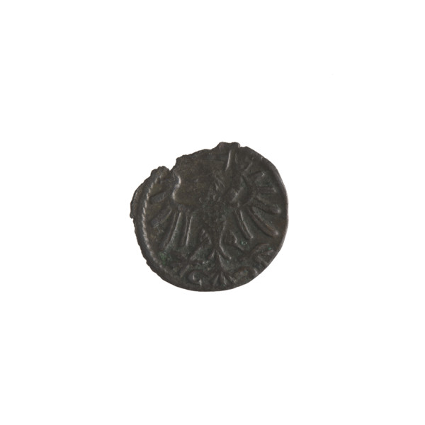 Gdansk denarius, Sigismund I the Old (King of Poland; reign 1506–1548). Silver coin (denarius)