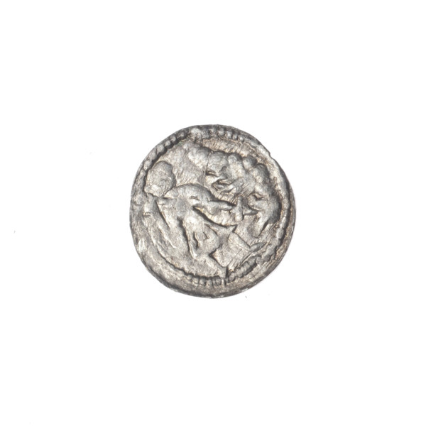 Denarius of Boleslaw III Krzywousty (prince of Poland; ca. 1107–1138). Romanesque-style medieval