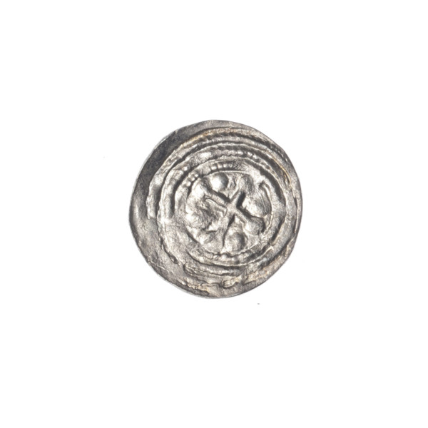 denarius, Boleslaw III Krzywousty (prince of Poland; 1107–1138), allegories, equal-armed cross,