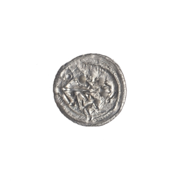 denarius, Boleslaw III Krzywousty (prince of Poland; 1107–1138), allegories, equal-armed cross,