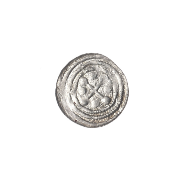 denarius, Boleslaw III Krzywousty (prince of Poland; 1086–1138), allegories, equal-armed cross,