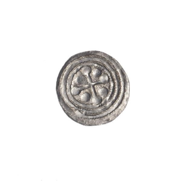 denarius, Boleslaw III Krzywousty (prince of Poland; 1086–1138), allegories, equal-armed cross,
