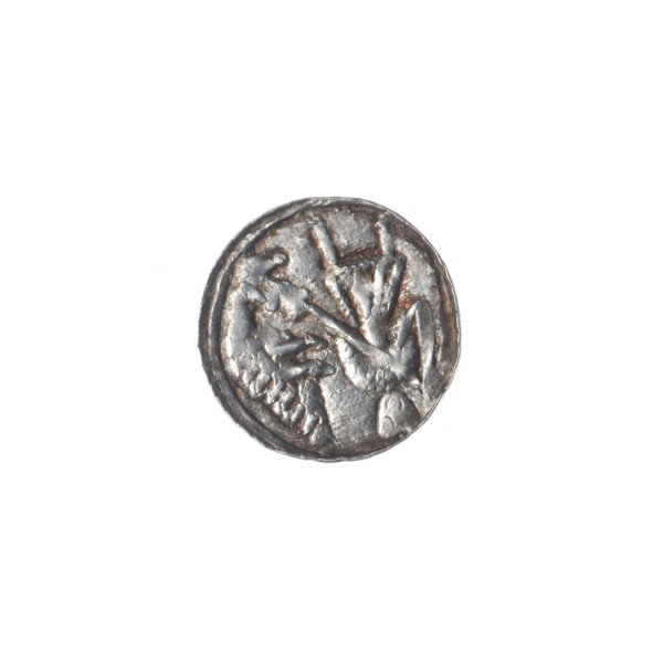 denarius, Boleslaw III Krzywousty (prince of Poland; 1086–1138), allegories, equal-armed cross,