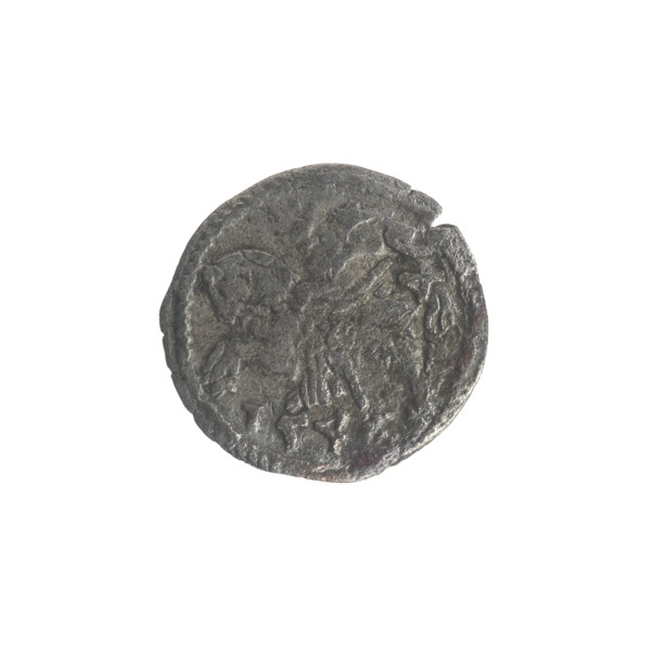 Lithuanian denarius, Sigismund II Augustus (King of Poland; 1544–1572); emblems of the Jagiellon