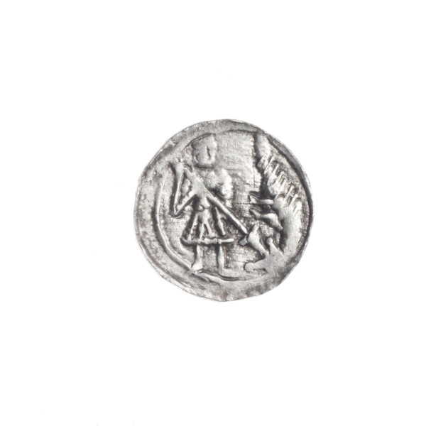denarius, Boleslaw III Krzywousty (prince of Poland; 1107–1138), allegories, equal-armed cross,