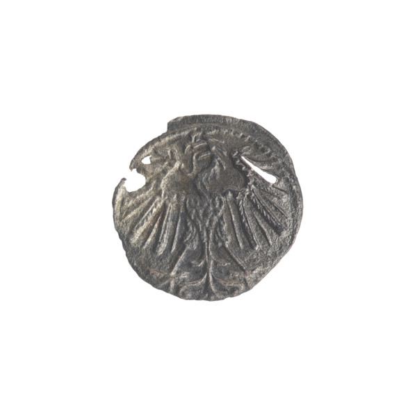 Lithuanian denarius, Sigismund II Augustus (King of Poland; 1544–1572); emblems of the Jagiellons