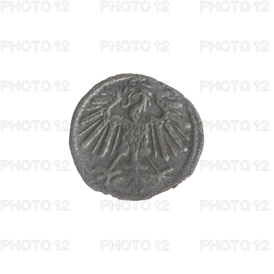 Lithuanian denarius, Sigismund II Augustus (King of Poland; 1544–1572); emblems of the Jagiellons
