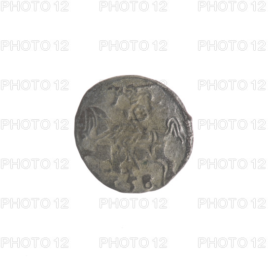 Lithuanian denarius, Sigismund II Augustus (King of Poland; 1544–1572); emblems of the Jagiellon
