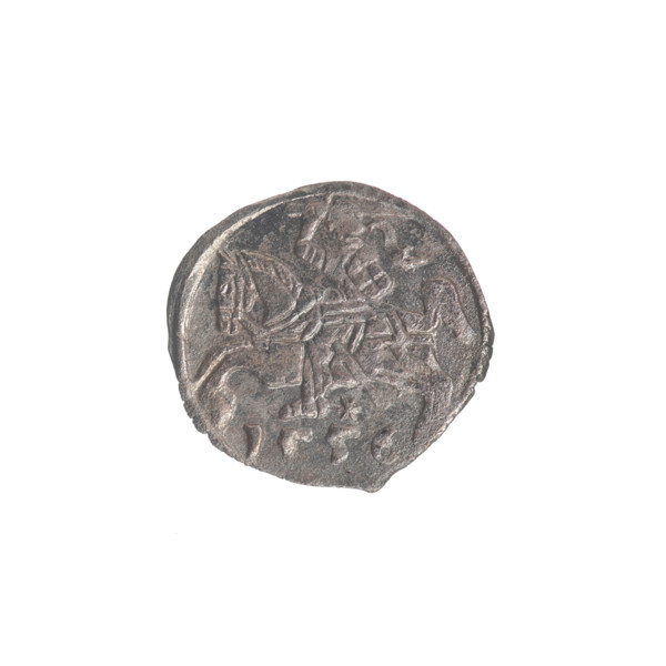 Lithuanian denarius, Sigismund II Augustus (King of Poland; 1544–1572); emblems of the Jagiellons