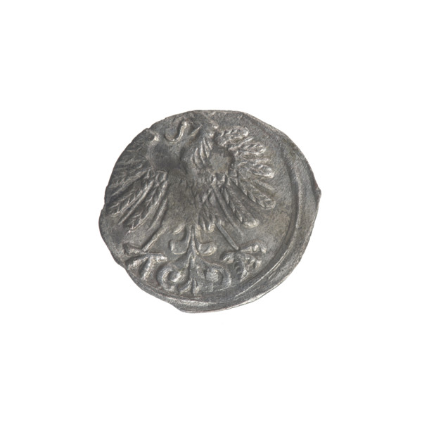 Lithuanian denarius, Sigismund II Augustus (King of Poland; 1544–1572), emblems of the Jagiellon